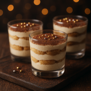 Sekt-Tiramisu – Silvester-Dessert im Glas