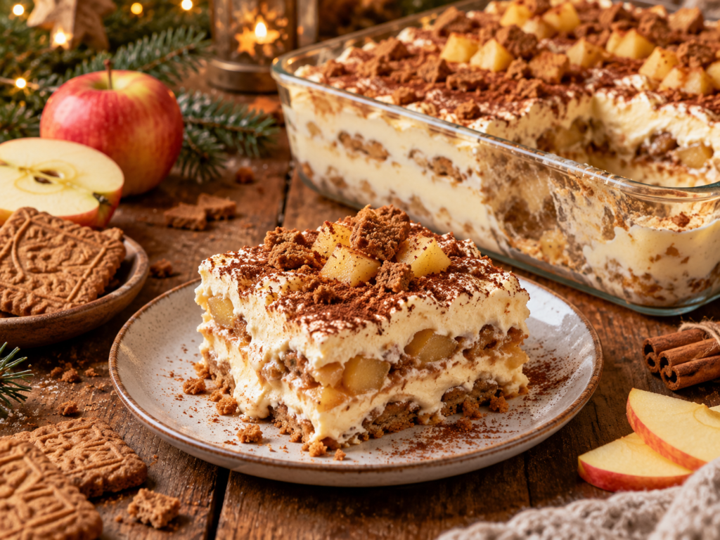 spekulatius apfel tiramisu