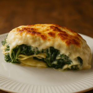 Spinat Feta Lasagne