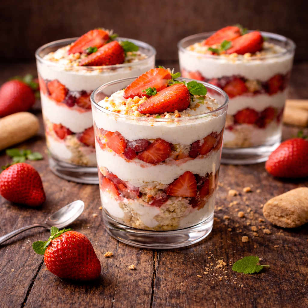 Erdbeer-Tiramisu im Glas erdbeer tiramisu im glas final