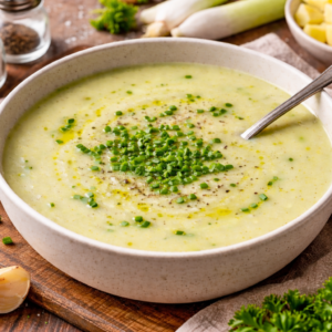 Cremige Kartoffel-Lauch-Suppe (klassisch & wärmend)