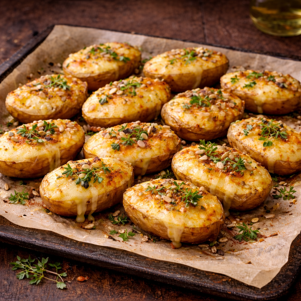 Emmentaler Ofenkartoffeln (klassisch & herzhaft) emmentaler ofenkartoffeln