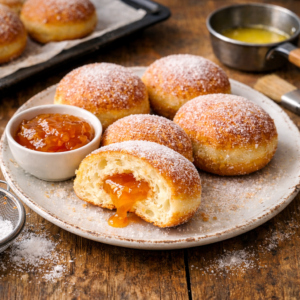 Faschingskrapfen aus dem Backofen