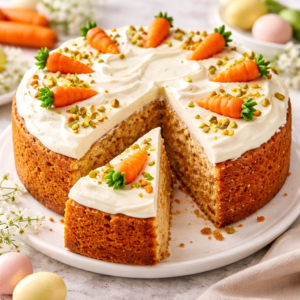 Rüblitorte (Karottenkuchen) – saftig, nussig & perfekt für Ostern