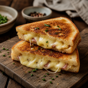 Knusprige Sandwiches aus der Pfanne sandwich final