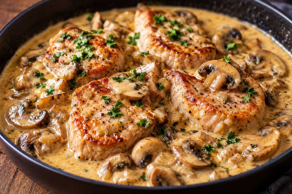 schweinefilet in cremiger pilzrahmsoße final